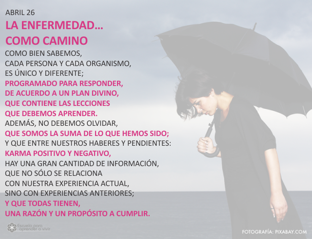 La enfermedad... como camino